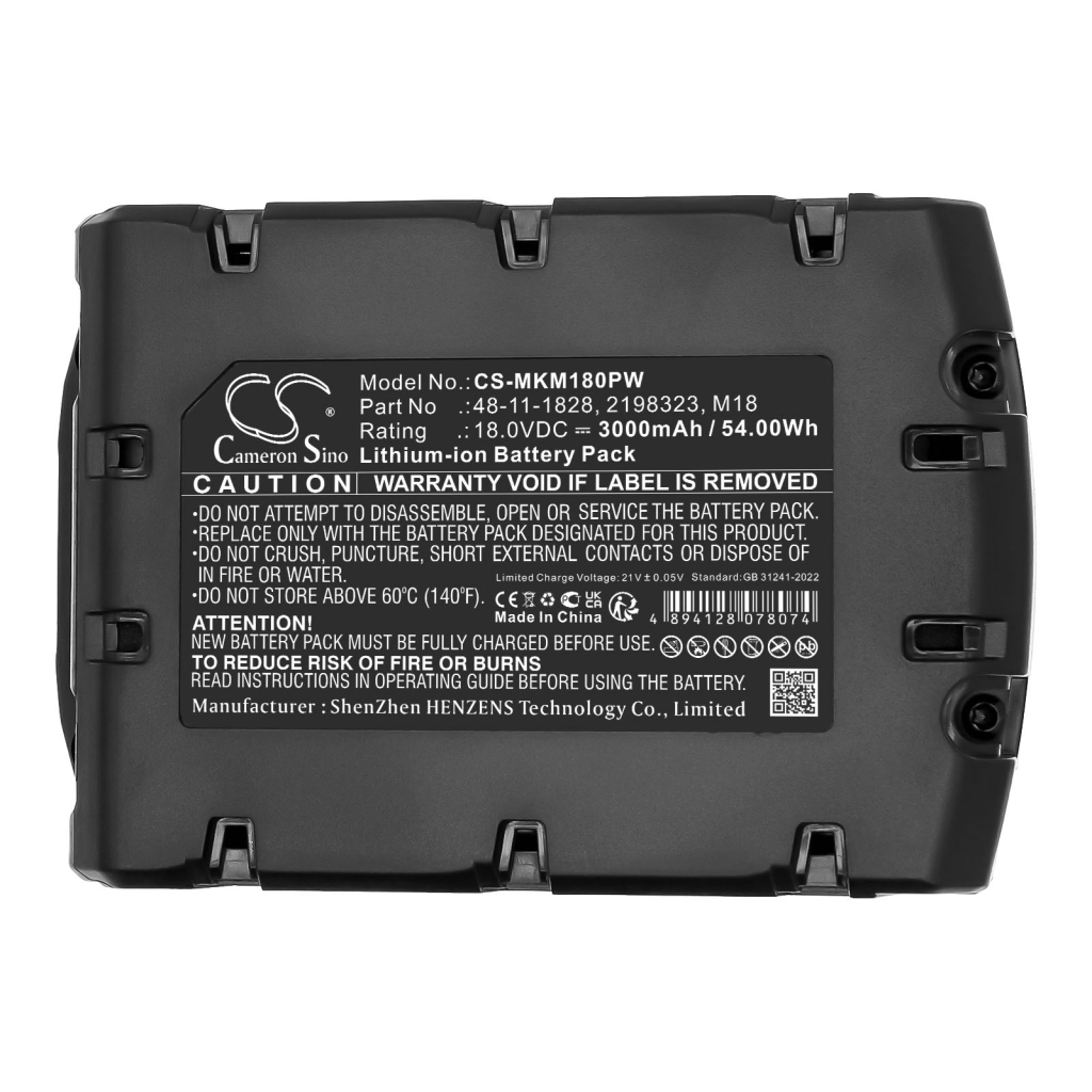 Baterie Nahrazuje Milwaukee 48-11-1815N