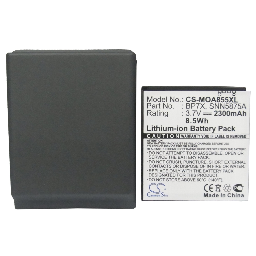Baterie kompatibilní s Motorola CS-MOA855XL