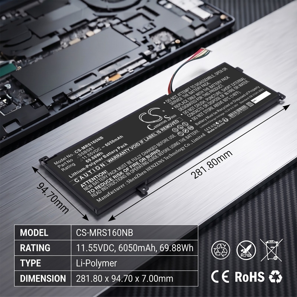 Baterie pro Mechrevo Code 10