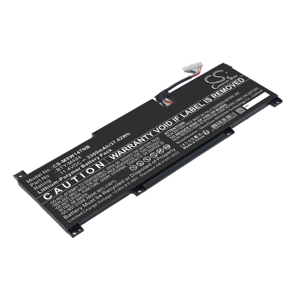 Baterie pro MSI Modern 14 C12M-077XES