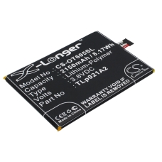 Kompatibilní náhrada baterie za Alcatel TLP021A2