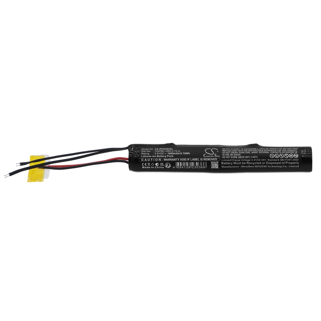 Baterie Nahrazuje Philips 1S2PBL1450-0.75-A