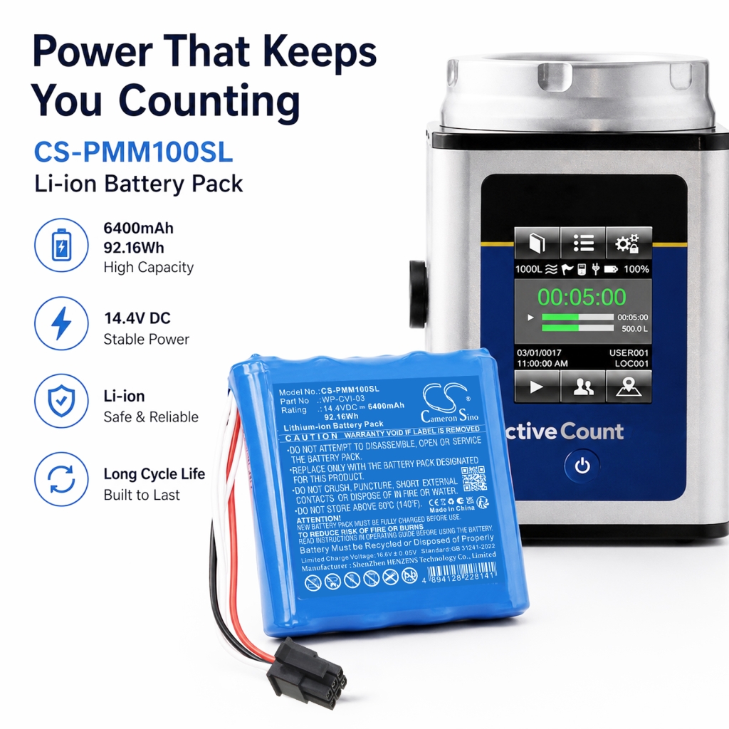 Baterie pro Particle Measuring Systems Minicapt 100