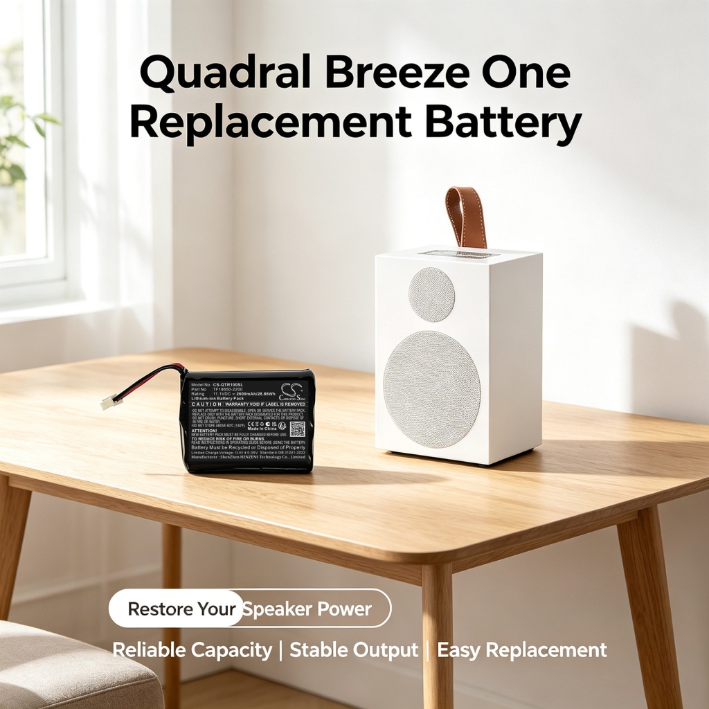Baterie kompatibilní s Quadral CS-QTR100SL