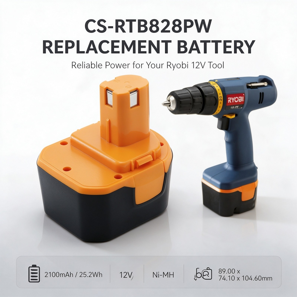 Baterie Nahrazuje Ryobi 1400652B