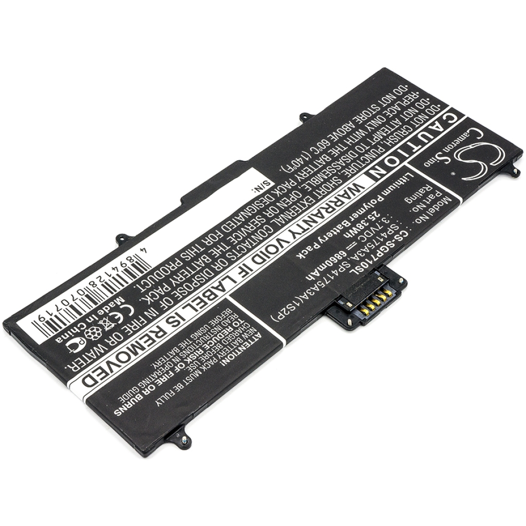 Baterie kompatibilní s Samsung CS-SGP710SL