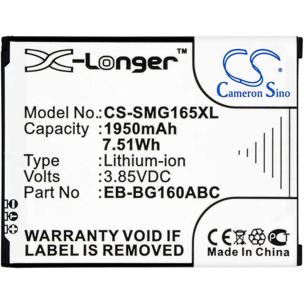Baterie kompatibilní s Samsung CS-SMG165XL