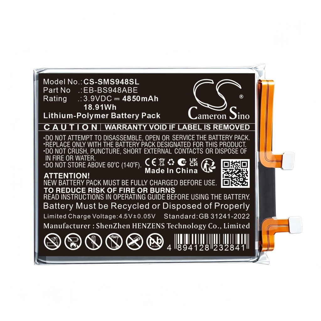 Baterie kompatibilní s Samsung Galaxy S26 Ultra CS-SMS948SL