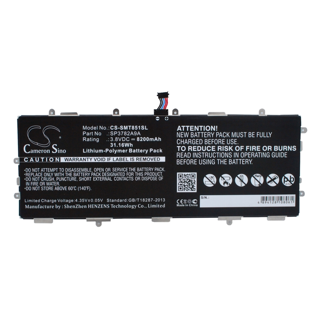 Baterie kompatibilní s Samsung CS-SMT851SL