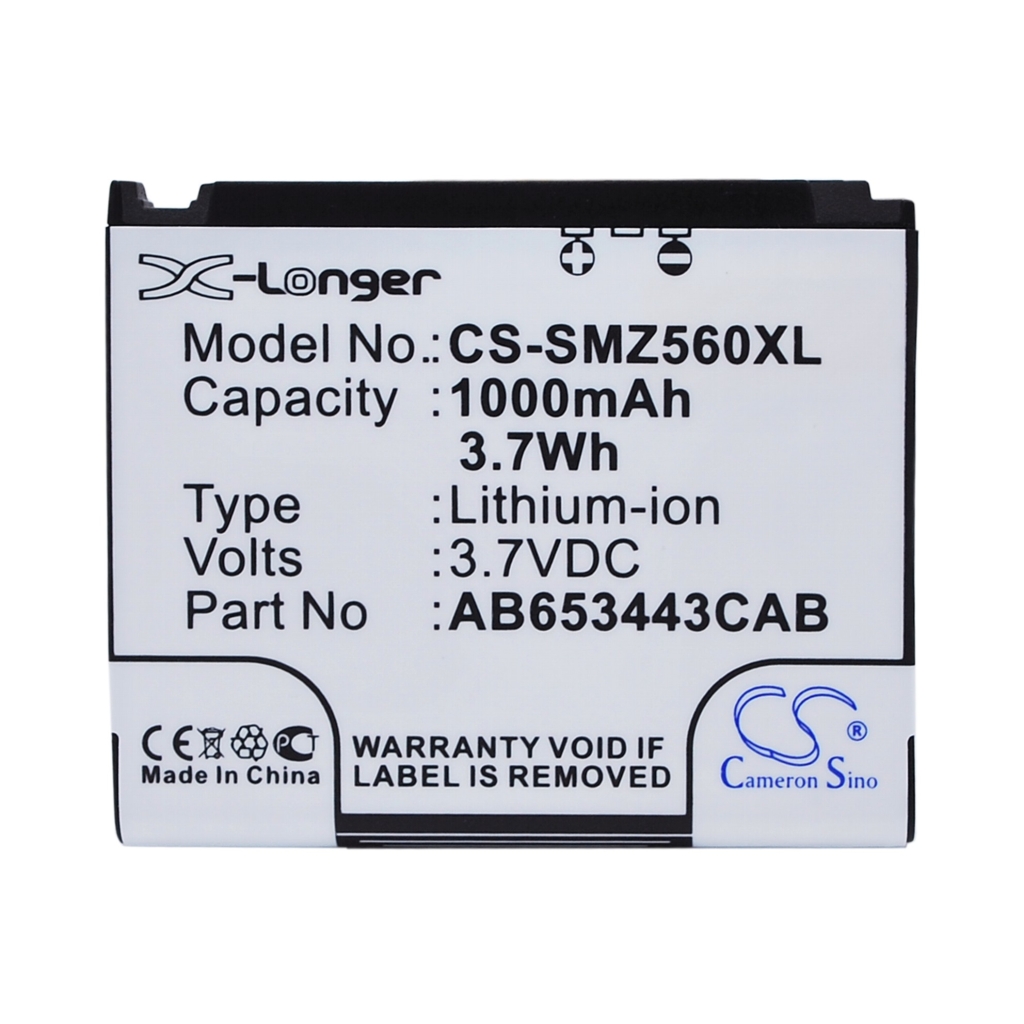 Baterie Nahrazuje Samsung AB603443AA