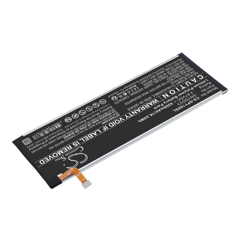 Baterie kompatibilní s Sony CFI-Y1016 CFI-Y1016 CS-SPY160SL
