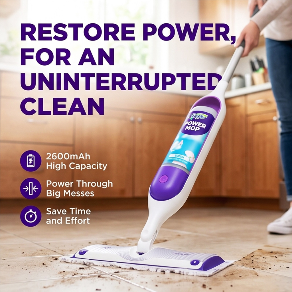 Baterie kompatibilní s Swiffer Power Mop CS-SWP100VX