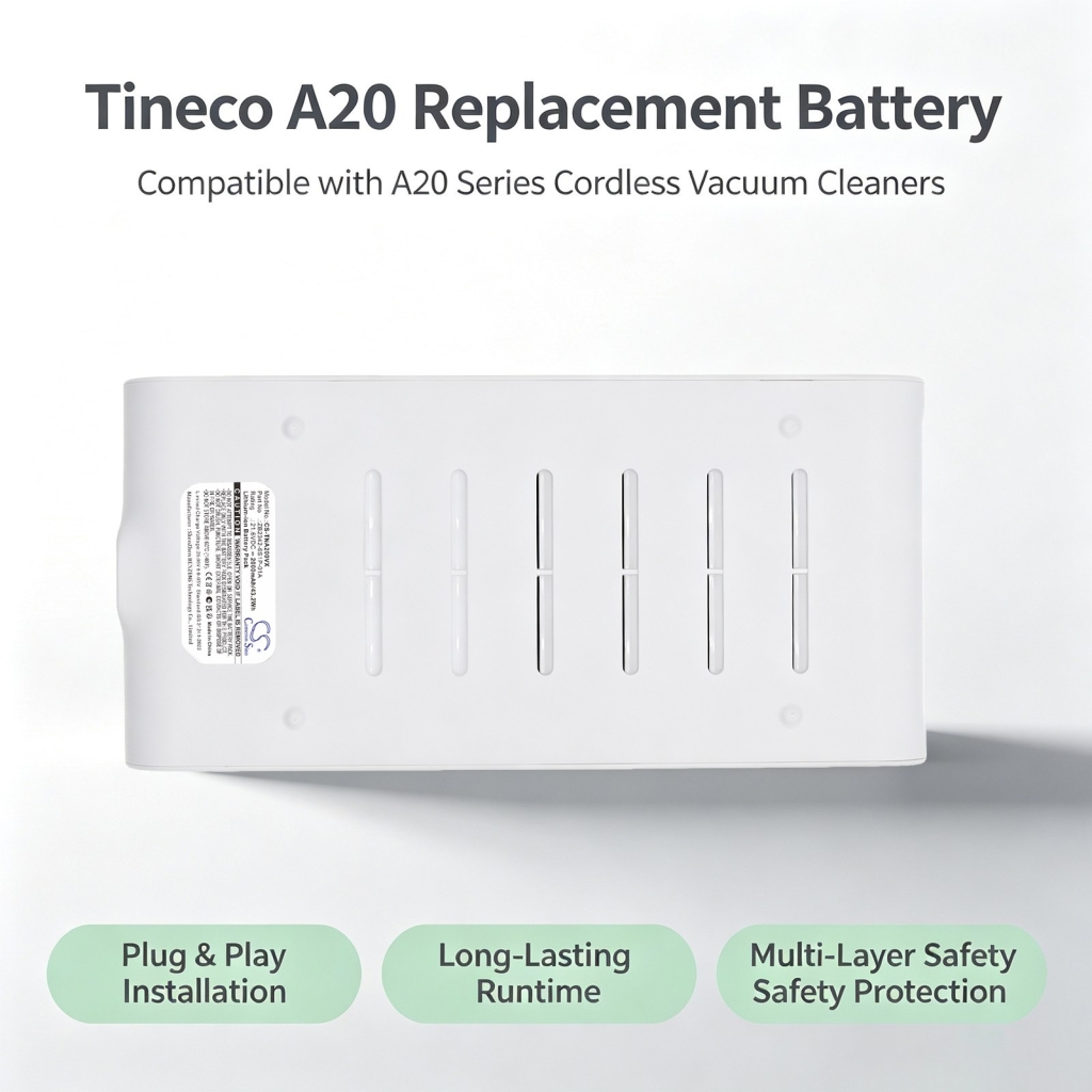 Baterie pro Tineco A20 Cordless Stick Vacuum Cleaner