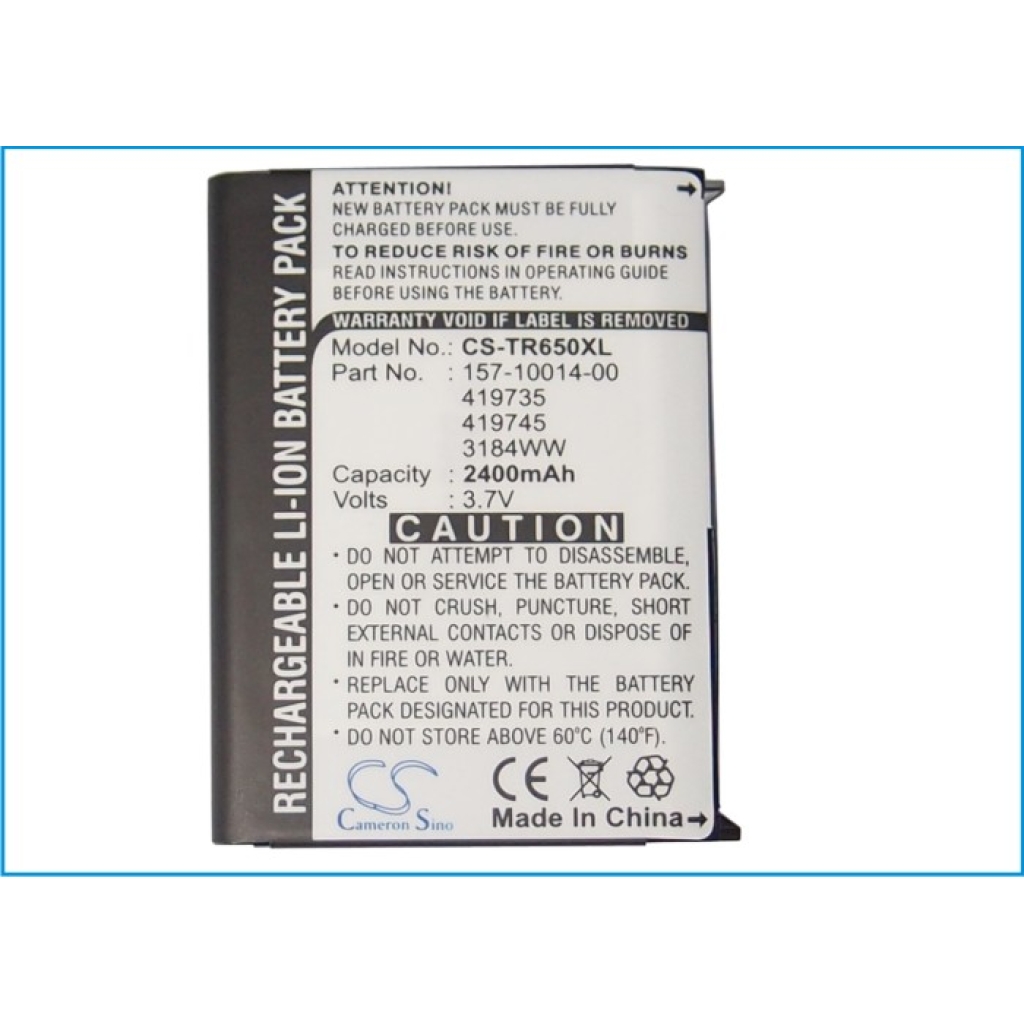 Baterie kompatibilní s CINGULAR Palm CS-TR650XL