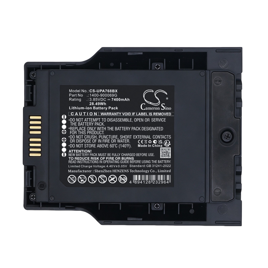 Baterie Nahrazuje Unitech 1400-900072G
