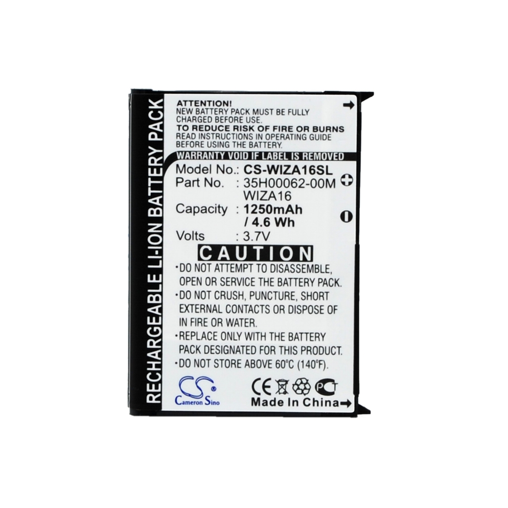 Baterie Nahrazuje Qtek 35H00062-00M