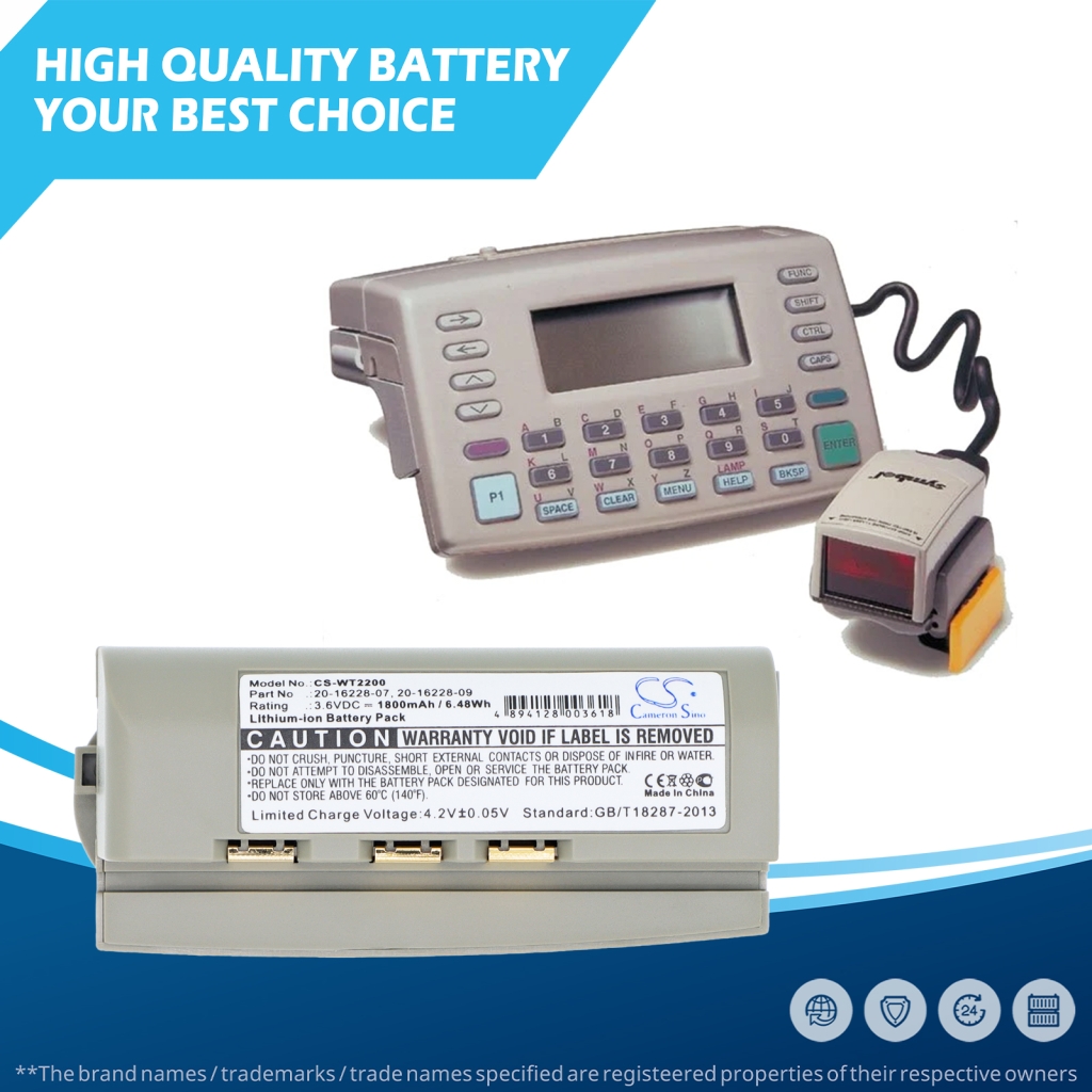 Baterie pro SYMBOL WSS1040