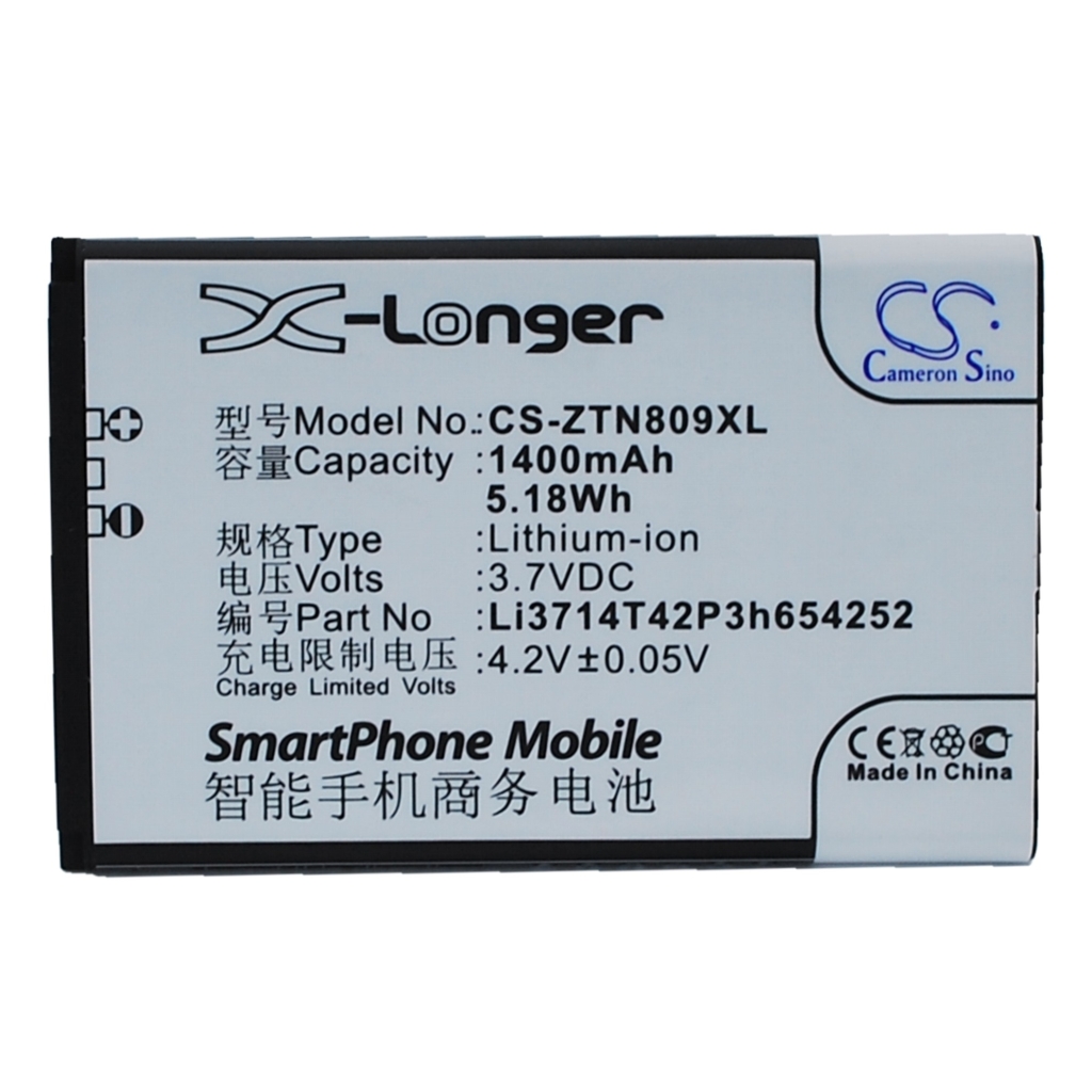Baterie kompatibilní s ZTE CS-ZTN809XL
