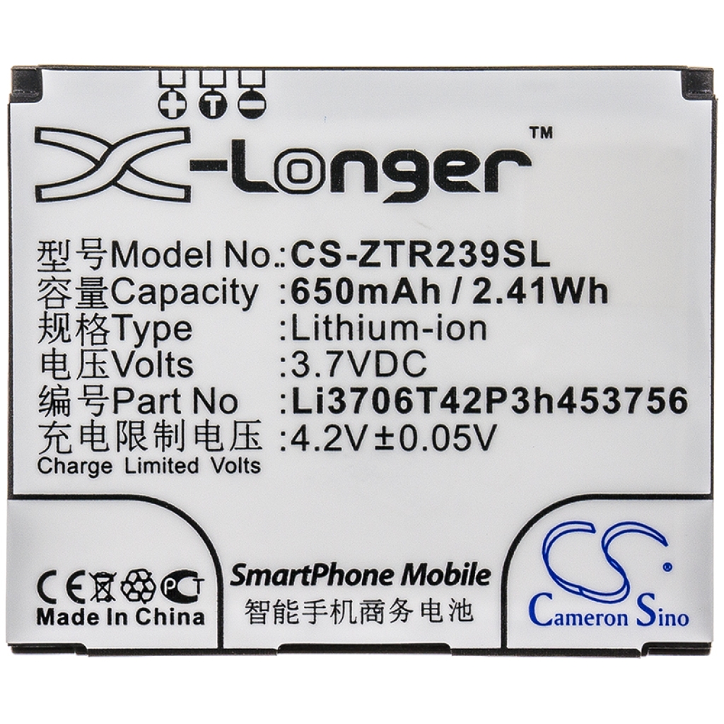 Baterie kompatibilní s ZTE CS-ZTR239SL