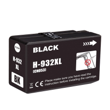 Kompatibilní s HP 932XLBK / 33ml Inkoust Černá (Inkoustové kazety)