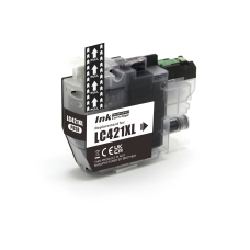 Kompatibilní s Brother LC421XLBK / 15ml Inkoust Černá (Inkoustové kazety)