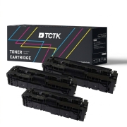TCTK Toner 201A 203A CRG-045 CRG-054 sada 3 ks CMY kompatibilní s HP Color LaserJet Pro M254dn M254dw M254nw, pro Color LaserJet Pro MFP M280nw M281cdw M281fdn M281fdw, nahrazuje CF401A
