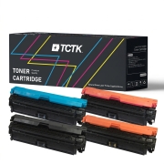 TCTK Toner 651A sada 4 ks CMYK kompatibilní s HP Color LaserJet Managed MFP M 775 fm hm zm, pro LaserJet Enterprise 700 Color M 775 dn MFP, nahrazuje CE340A