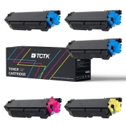 TCTK Toner TK-5270K sada 4 ks CMYK kompatibilní s Kyocera ECOSYS M6230cidn M6230cidnt M6630cidn P6230cdn, nahrazuje 1T02TV0NL0