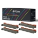 TCTK Toner TN-248XL sada 4 ks CMYK kompatibilní s Brother DCP-L 3515 CDW, pro DCP-L 3520 CDW, pro DCP-L 3520 CDW Eco, pro DCP-L 3527 CDW, pro DCP-L 3555 CDW, pro DCP-L 3560 CDW, nahrazuje TN248XLBK