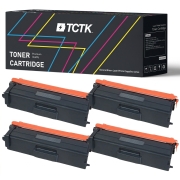 TCTK Toner TN-411 TN-421 TN-431 TN-441 TN-451 TN-461 TN-491 4ks CMYK kompatibilní s Brother DCP-L8410CDN DCP-L8410CDW HL-L8260CDN HL-L8260CDW, nahrazuje TN411BK