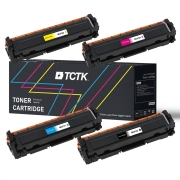 TCTK Toner 216A W2410A 4balení CMYK kompatibilní s HP Color LaserJet Pro M155a M155nw M180 MFP M182n M182nw M183fw, nahrazuje W2410A